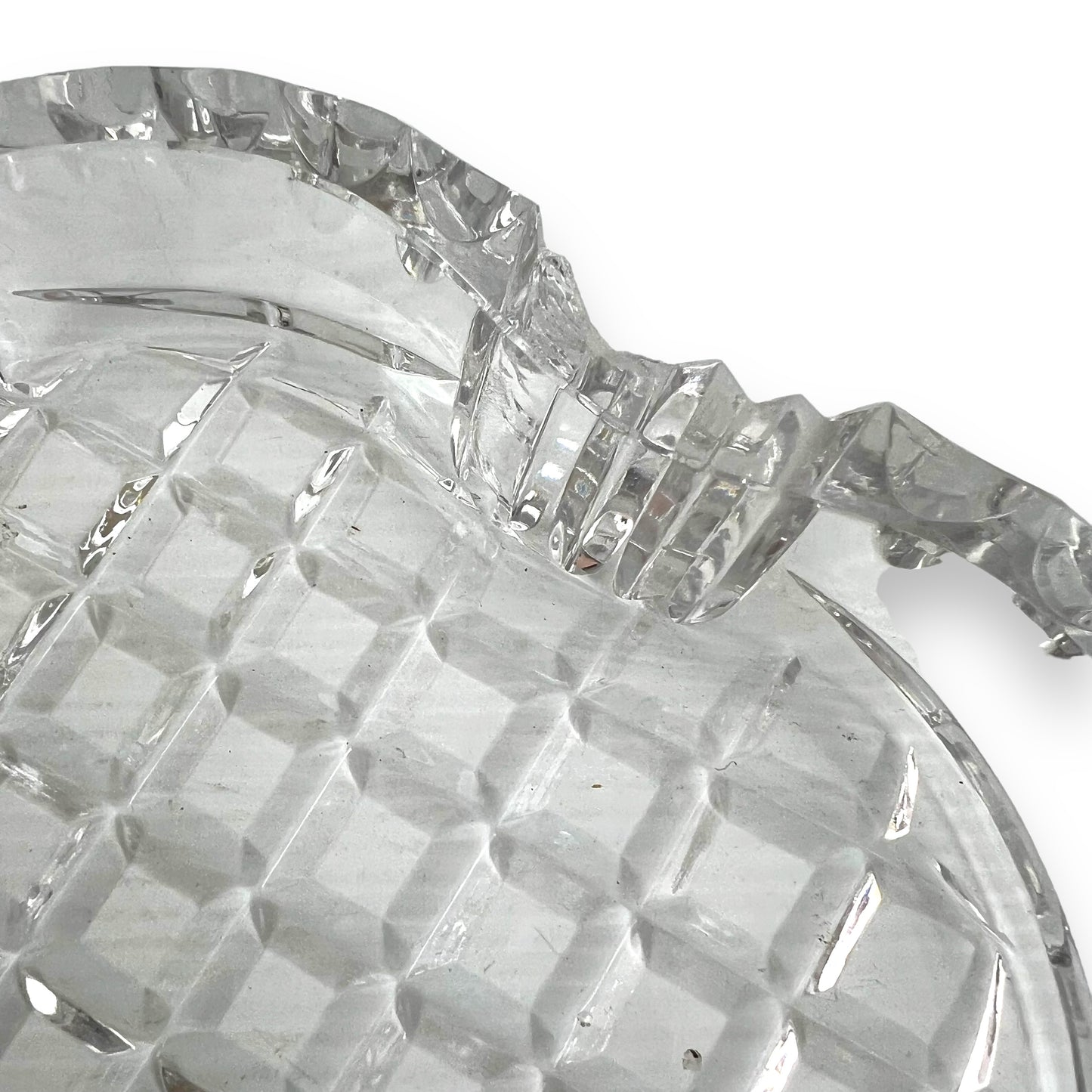 Glass Plate wavy edge