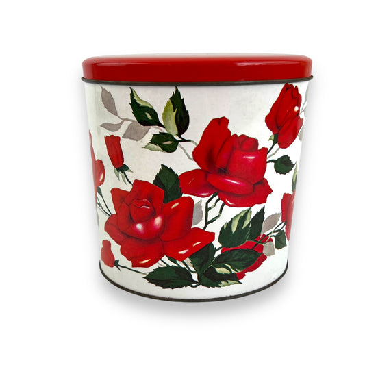 Willow Australia Oval Red Rose Tin