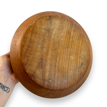 Solid Wood Serving Bowl