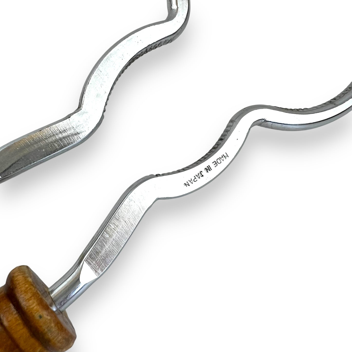 Metal Jar Opener with Wooden Handles - Made in Japan