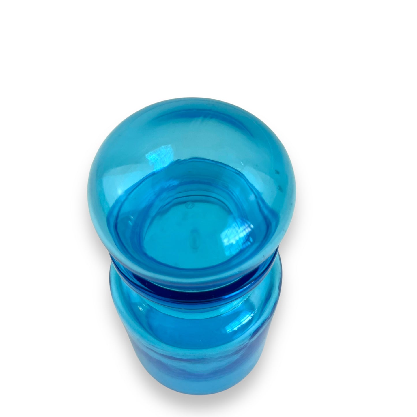 Blue Glass Apothecary Jar – Made in Belgium