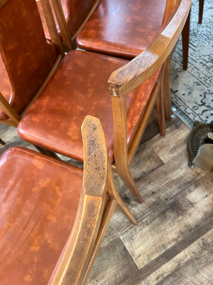 Set of 6 Mid-Century Dining Chairs by Kinross Fine Furniture