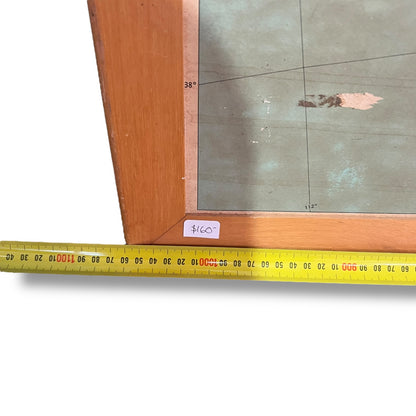 TAA Map of Australia – Mid-Century Aviation Wall Map