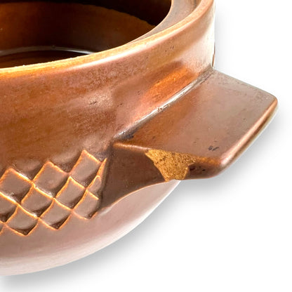 Nerfetiti G80 Brown Large Pot & Lid