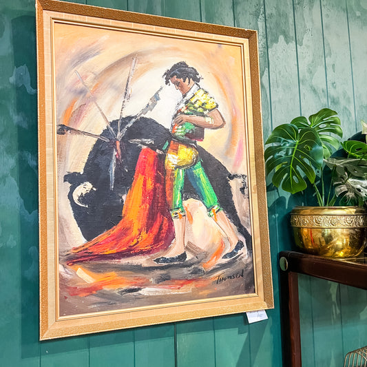 Bull & Matador Painting