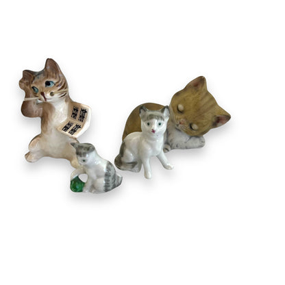 Cat & Mouse Ornament Vintage Lot