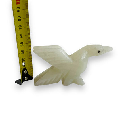Eagle stone carved small statue