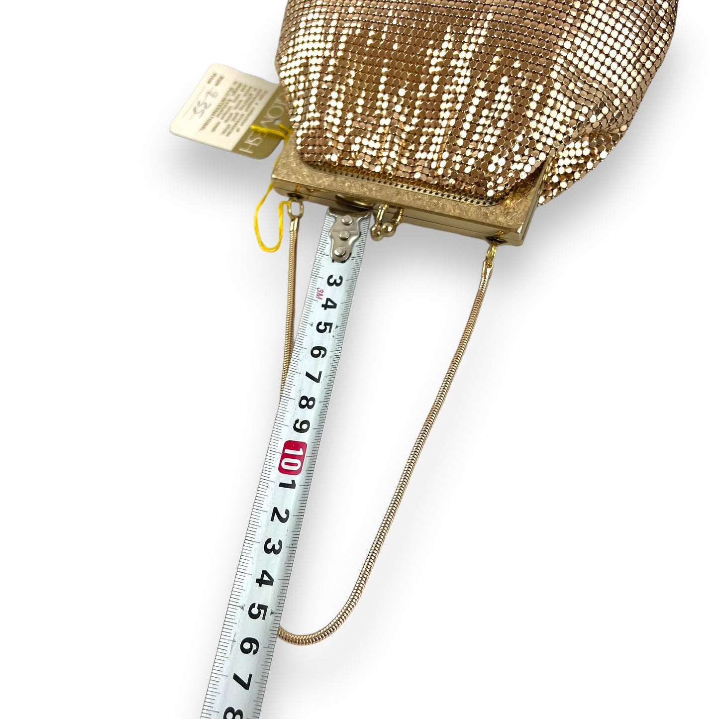 Glomesh Gold Mesh Bag in Original Box - New Unused