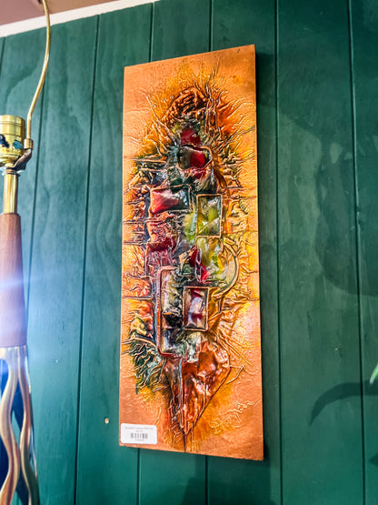 Brutalist Copper Wall Art