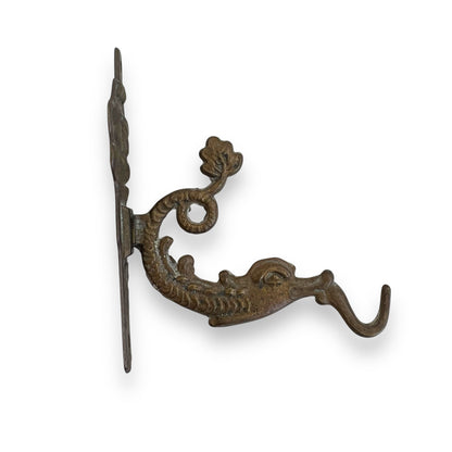 Brass wall hook for bell or keys