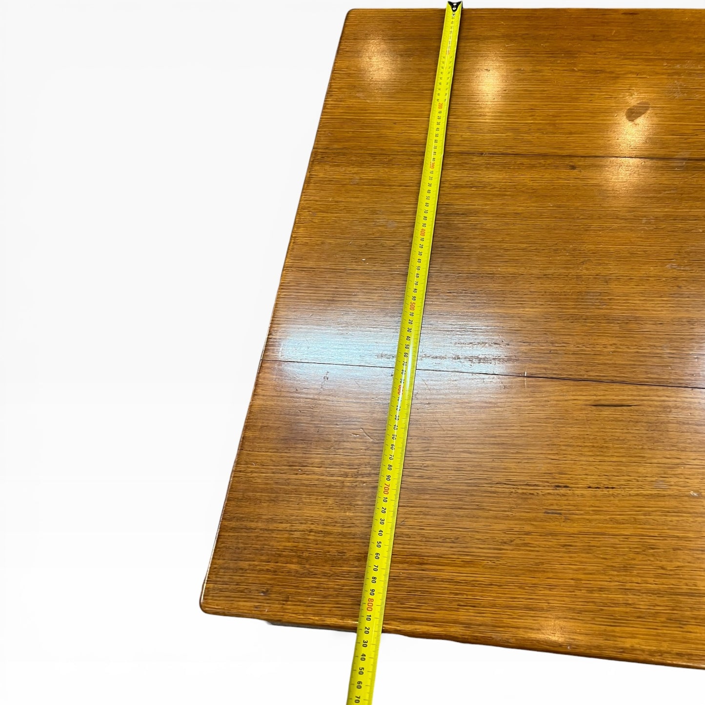 Solid Timber Dining Table – Warm Honey Oak Tone with Turned Legs