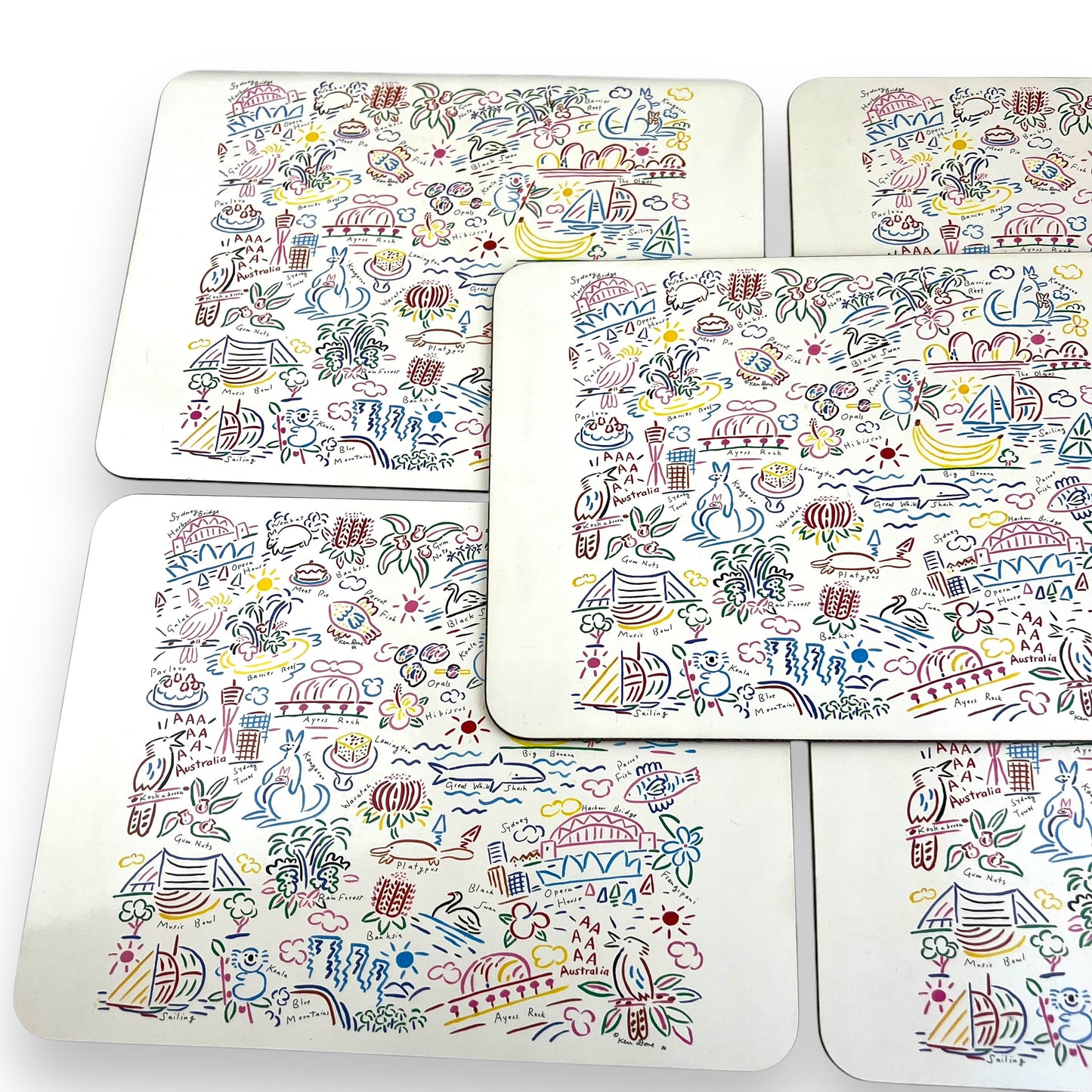 Ken Done Placemat Set of 6