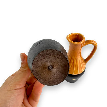 Vinegar & Oil Containers - Missing Cork Stoppers