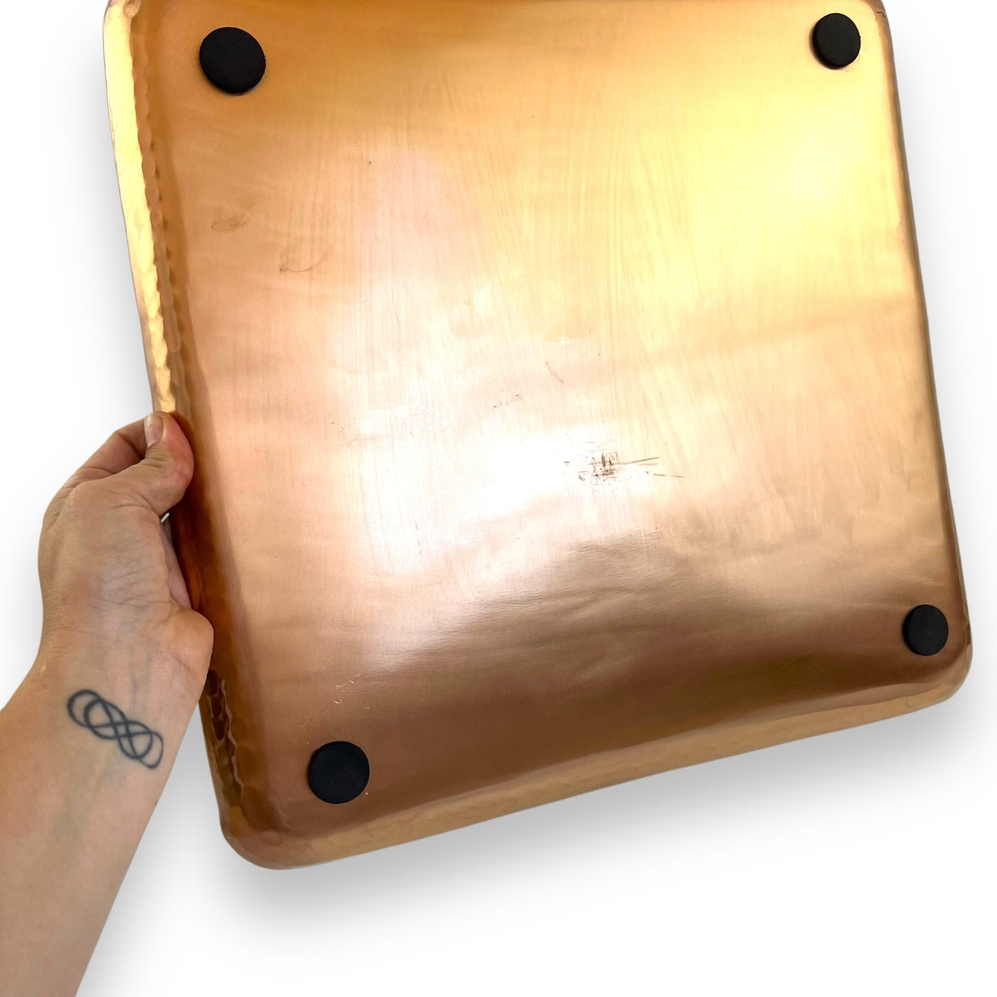 Copper Square Serving Tray