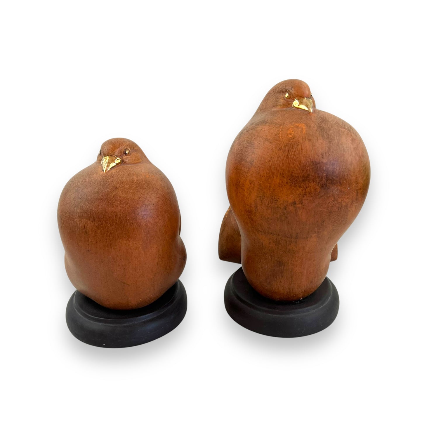 Ceramic Dove Sculptures – Set of 2