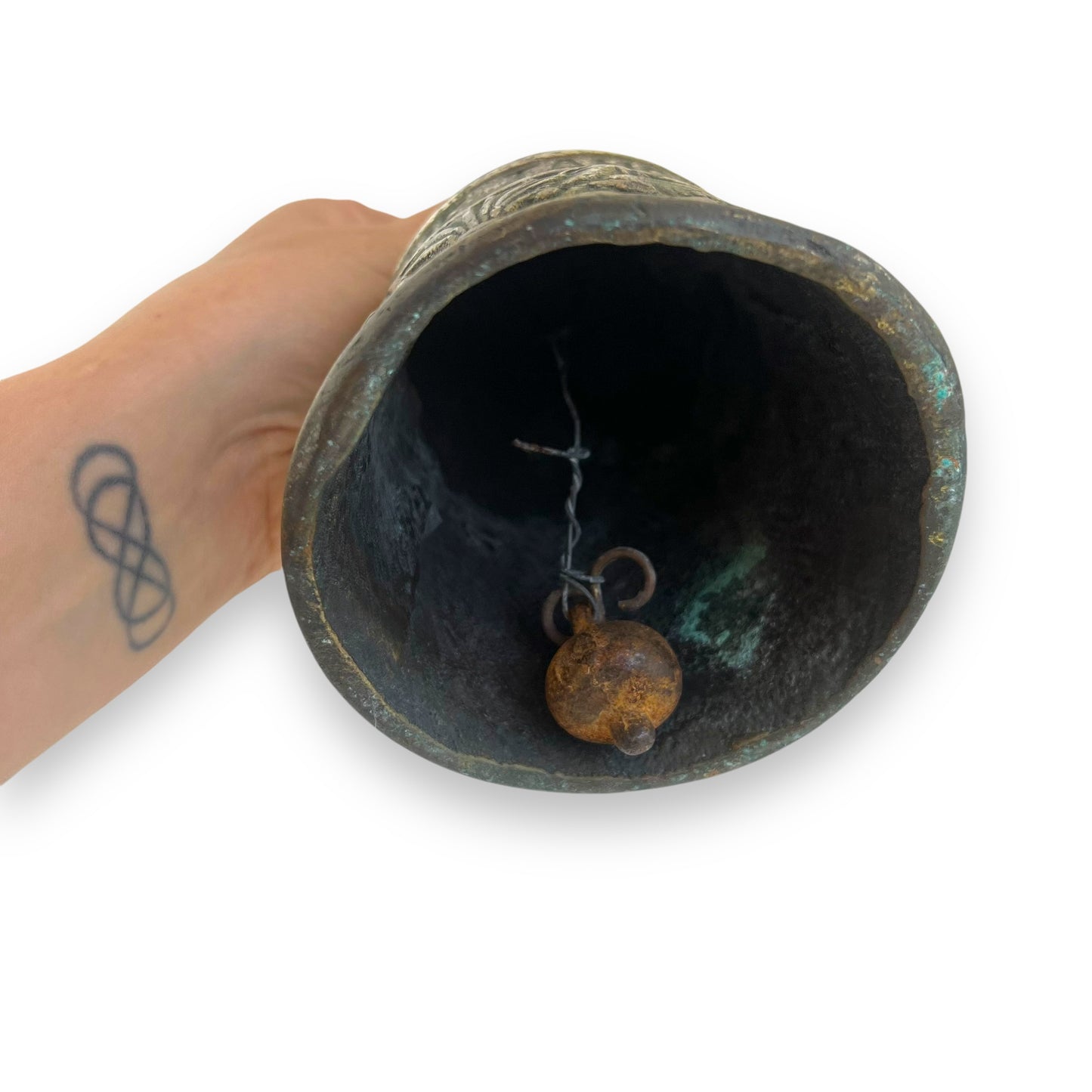 Antique Heavy Brass Bell
