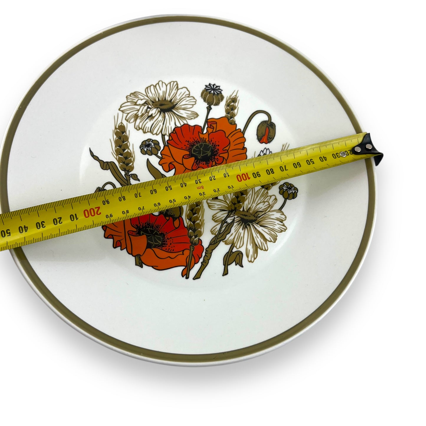 J & G Meakin “Poppy” Dinner Plate set of 6