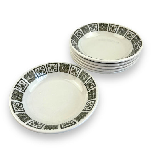 Maddock Marlow Green Patterned Bowl Set of 6