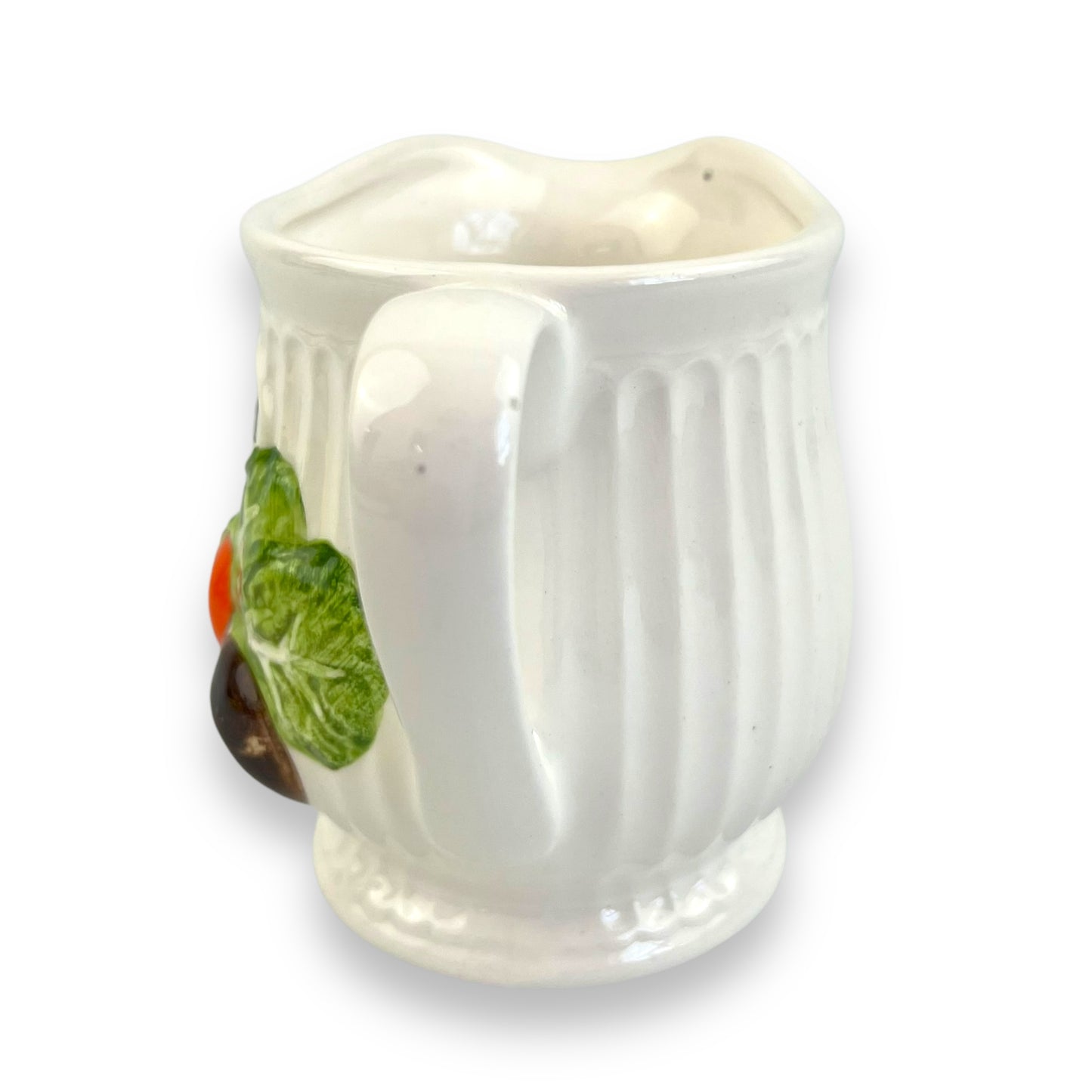 Creamer Jug with vegetables art