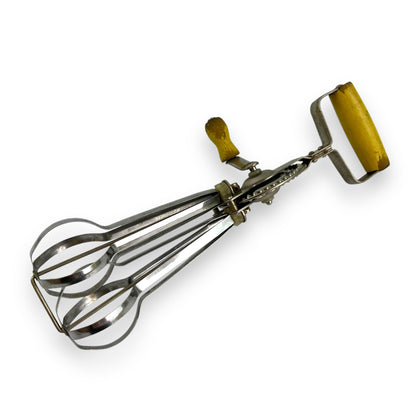 Swiftwhip yellow handle hand beater mixer