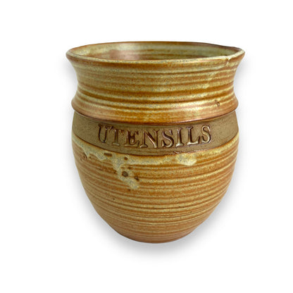 Utensils Jar by Belltower Pottery
