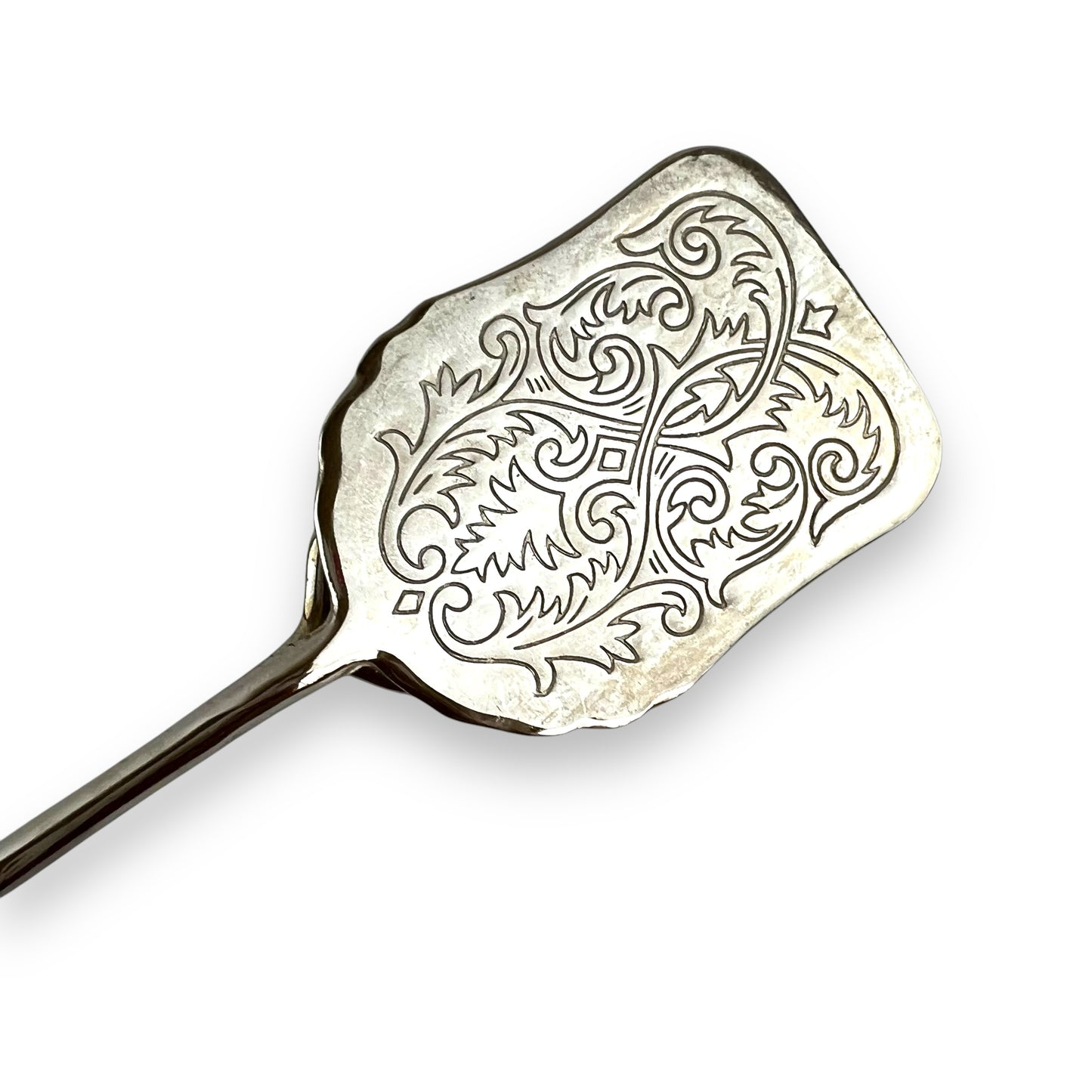 Silver Scissor Handle Serving Utensil
