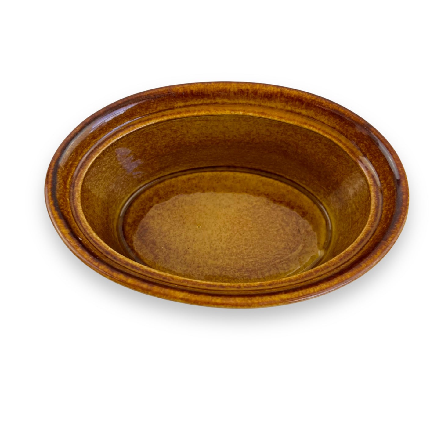 Brown Oval Baking Dish with Lid