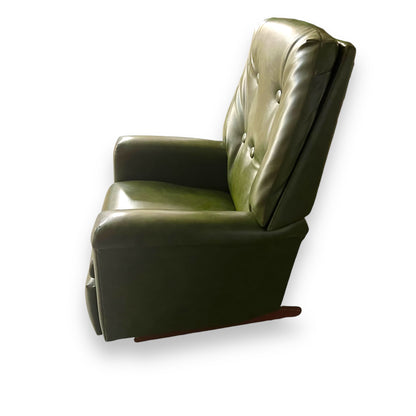 Jason Reclina-Rocker Green Chair