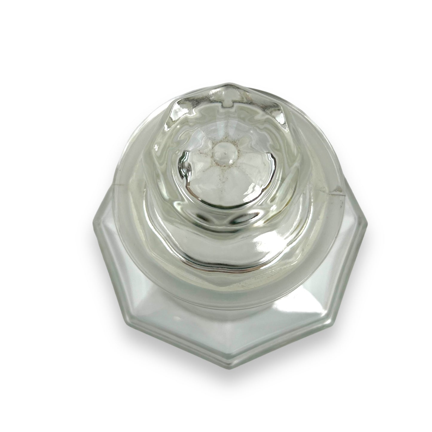 Clear Glass Jar with suction lid