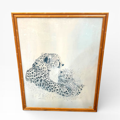 Phil Prentice – Framed Cheetah Print