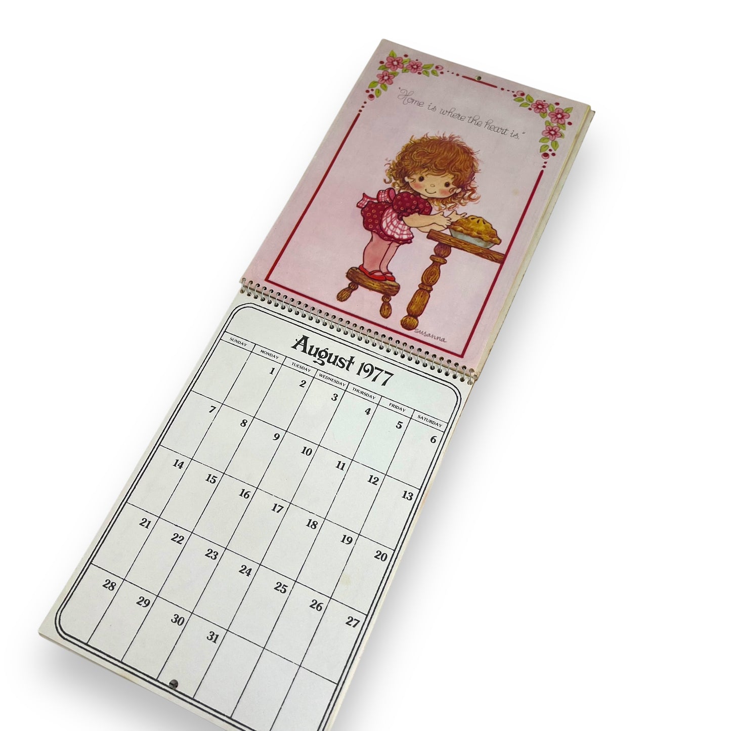 Holly Hobbie 1977 Calander