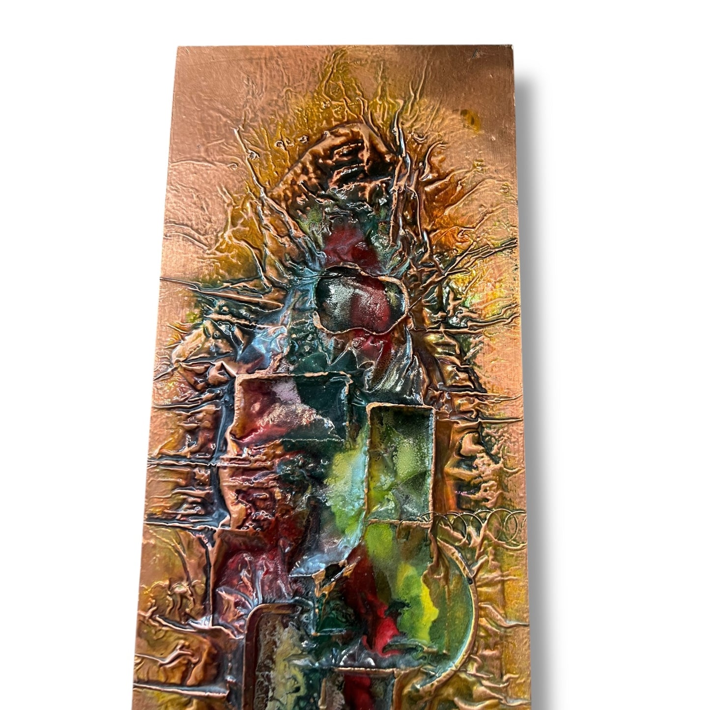 Brutalist Copper Wall Art
