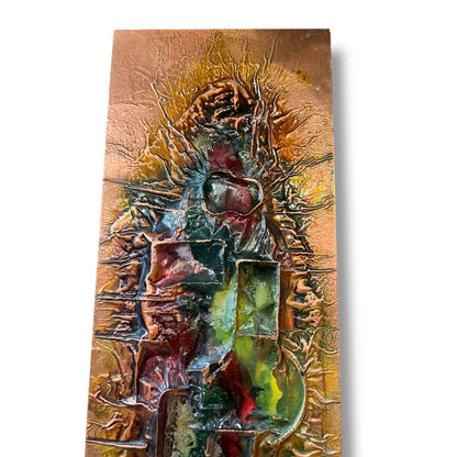 Brutalist Copper Wall Art