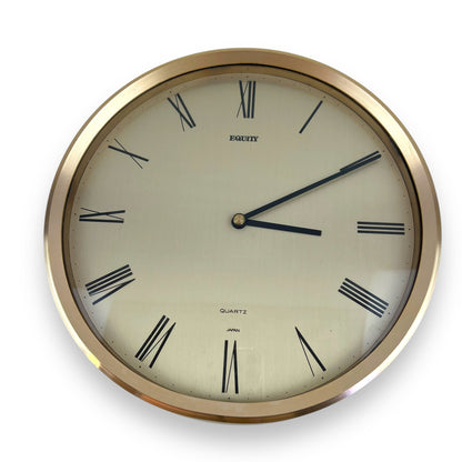 Equity Quartz Japan Clock