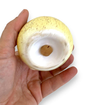 Pear face salt shaker