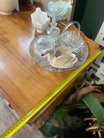 Timber Dressing Table / Hall Console with Mirror