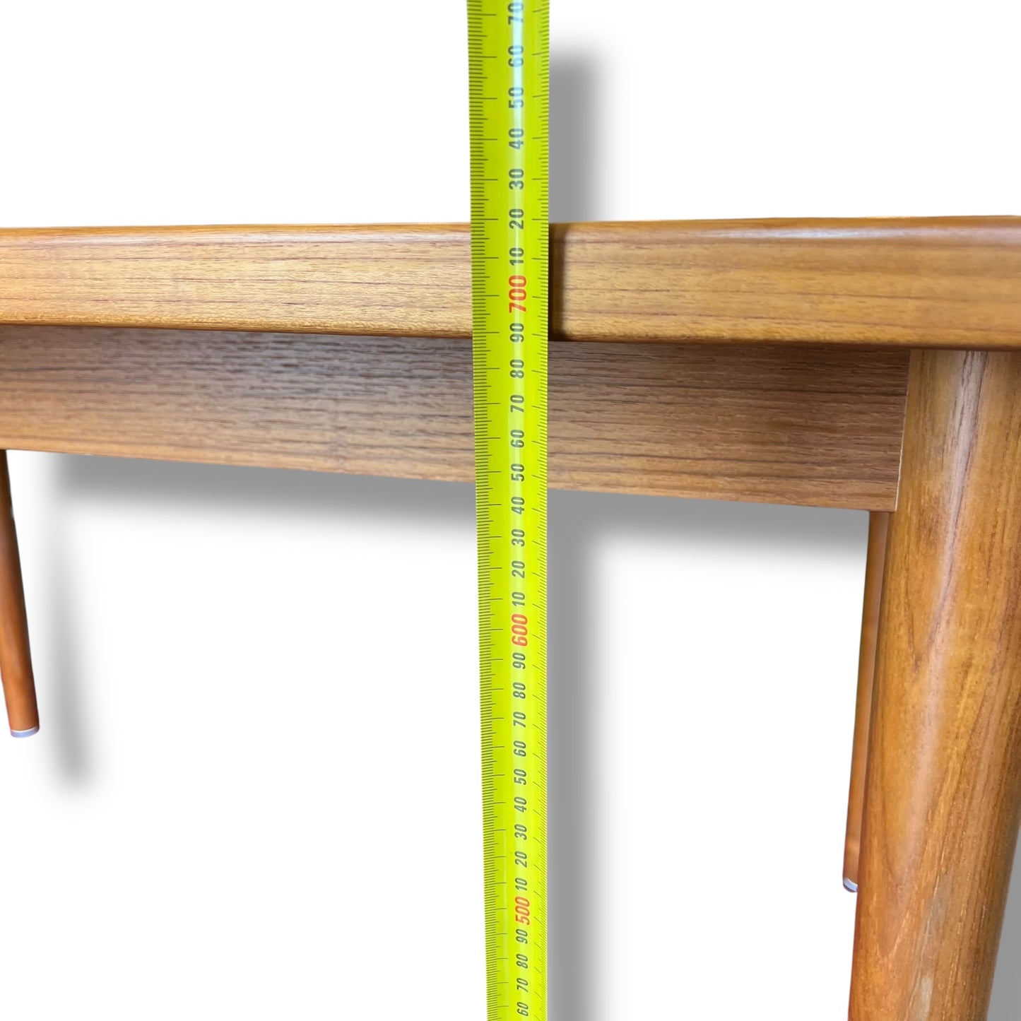 Mid-Century Teak Extension Dining Table – Retro Oval Shape