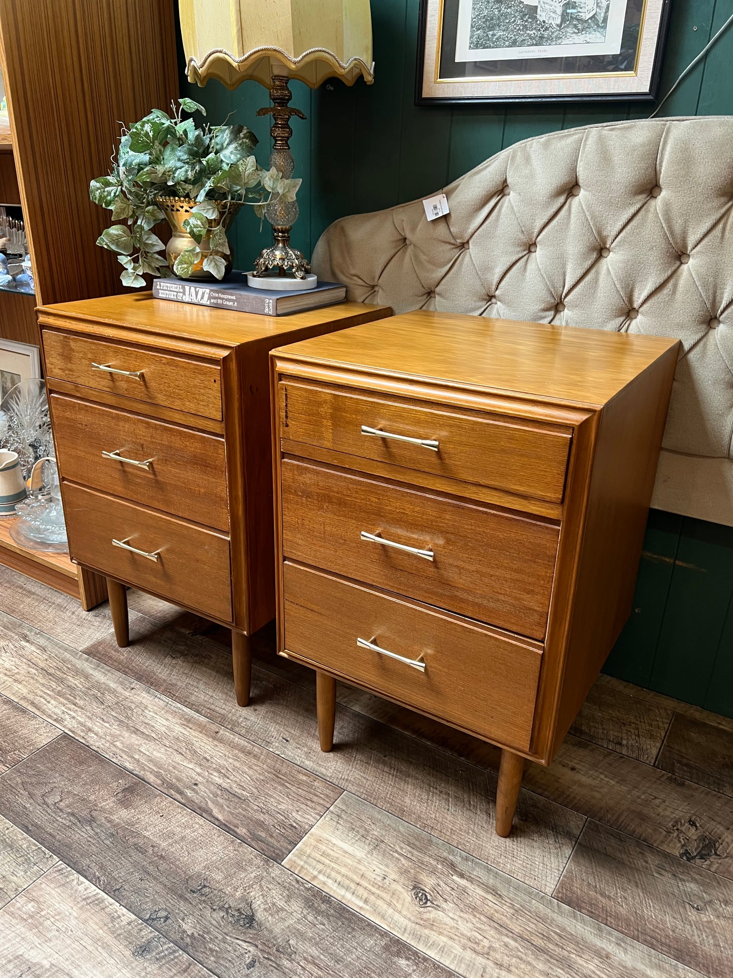 Pair of Bedside Tables with drawers