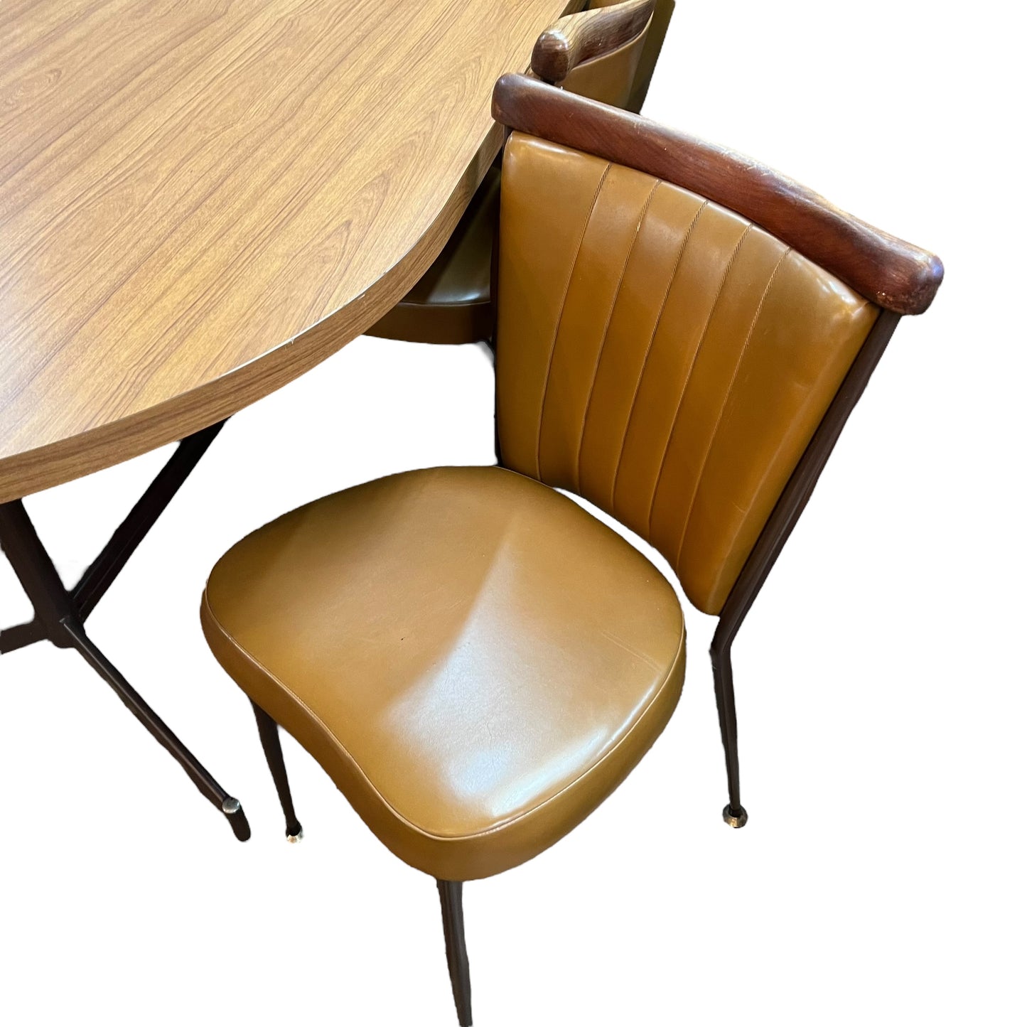 Kendall Mid-Century Extendable Dining Table & 10 Chairs