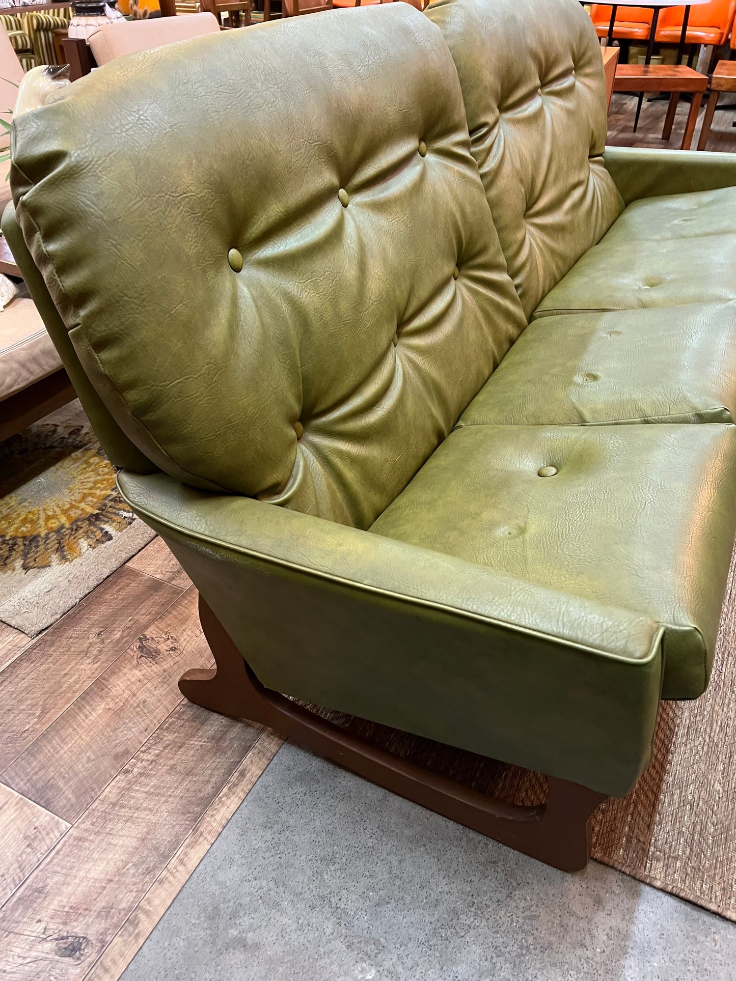 Green Modular 4-Seater Lounge