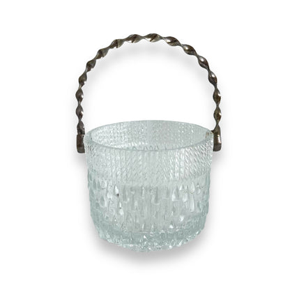 Teleflora Ice Bucket with twist chrome handle