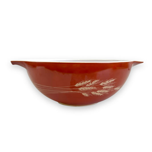 Pyrex 444 Wheat Cinderella Mixing Bowl – 4 Qt, Autumn Harvest Collection