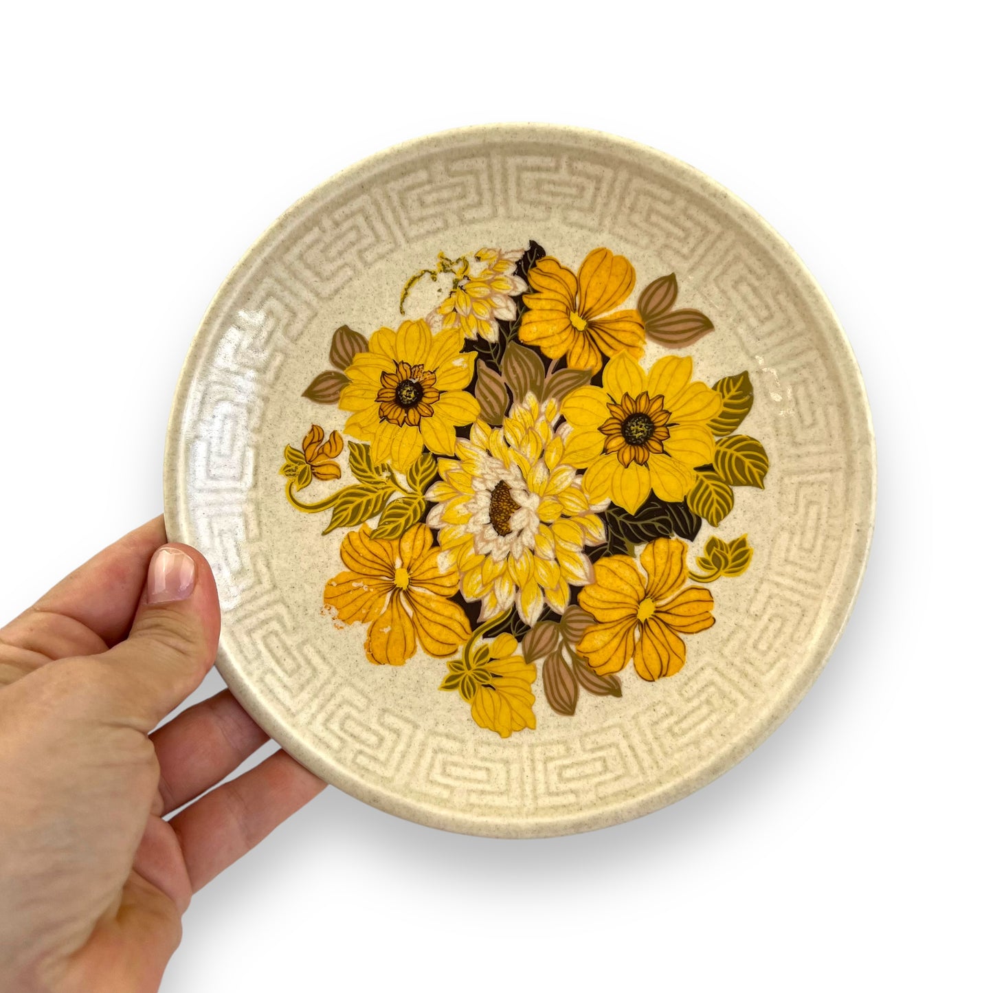 Johnson Australia Yellow Flower Side Plate