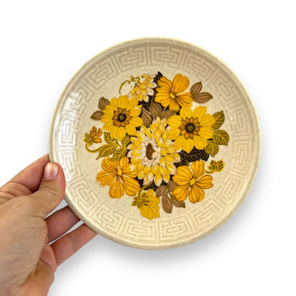 Johnson Australia Yellow Flower Side Plate