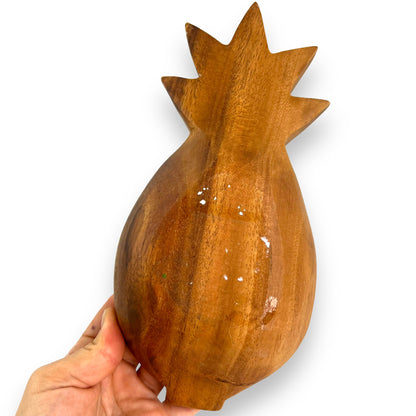 Wooden Pineapple Bowl