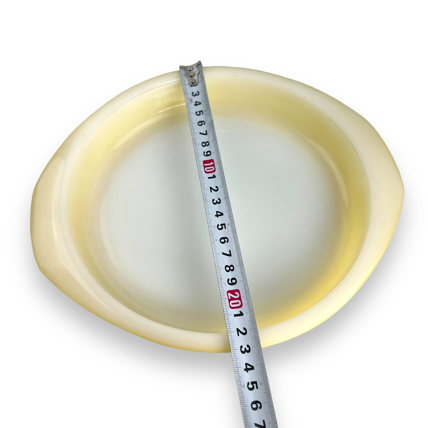 Yellow Agee Pyrex Pie Baking Dish