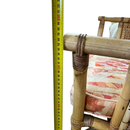 Cane single lounge chair
