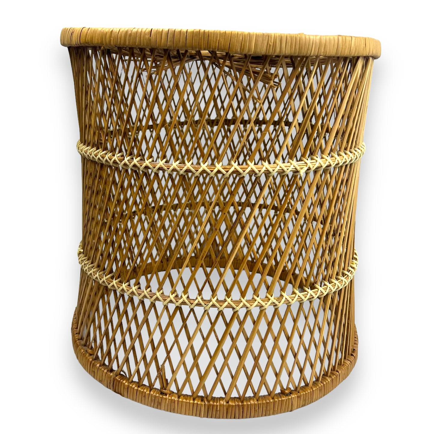 Cane Basket / Table Round