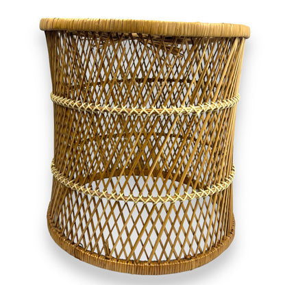 Cane Basket / Table Round