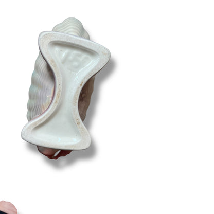 Iridescent Shell Vase